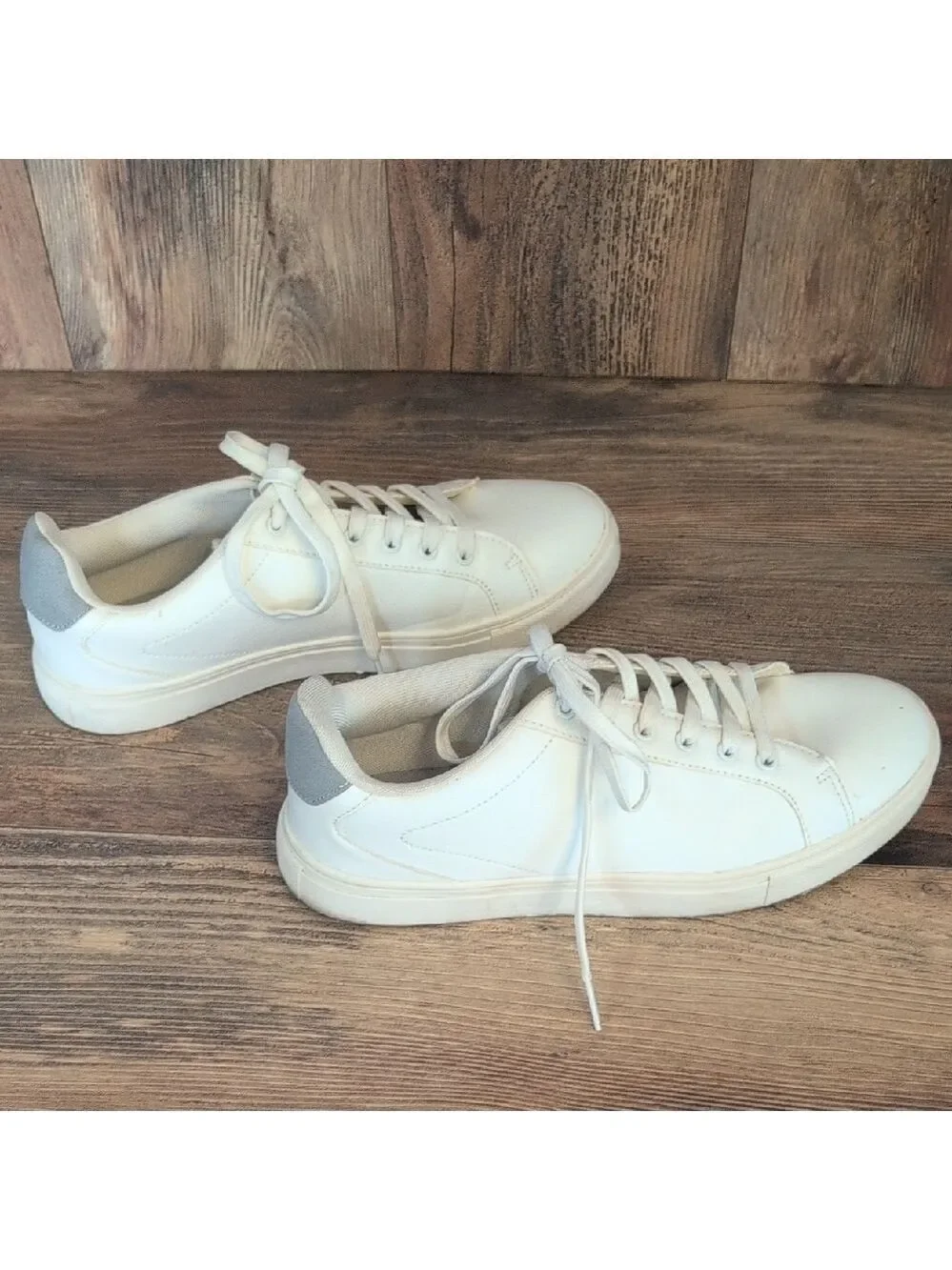 Crane Classic Sleek White Men's Sneakers 9